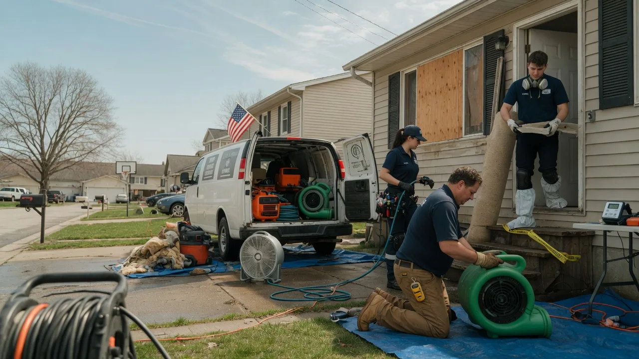 Water Damage Restoration in Genoa, OH near me